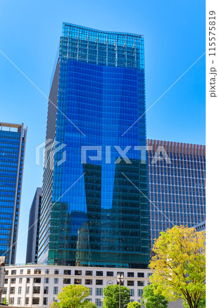 東京 千代田区 丸の内の都市風景 東京 千代田区 丸の内の都市風景 115575819