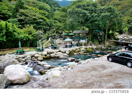 須雲川にあるマス釣り場 115575858
