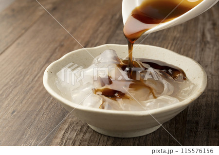 くずきり　夏の冷菓 115576156