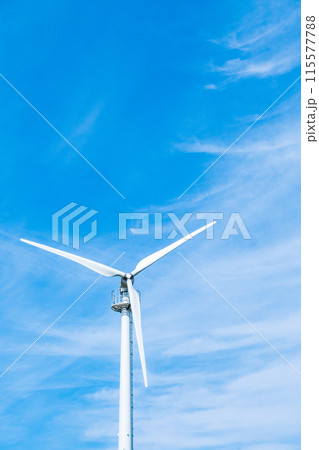 風力発電の風車 風力発電の風車 115577788