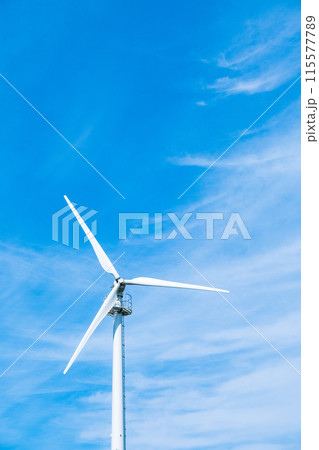 風力発電の風車 風力発電の風車 115577789