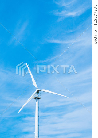風力発電の風車 115577831