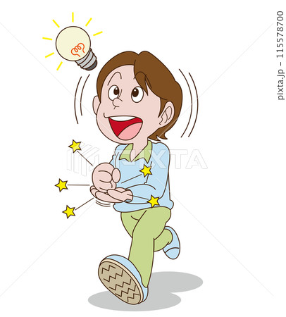 思い立ったが吉日 イラスト、シンプル、かわいい 思い立ったが吉日 イラスト、シンプル、かわいい 115578700