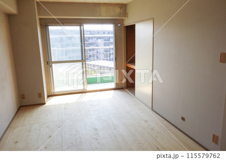 リフォーム中のマンションの洋室 115579762