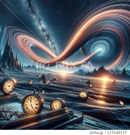 相対性理論のイメージ・無限と時間の超越 115580137