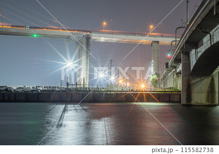 名古屋港の夜景 名古屋港の夜景 115582738