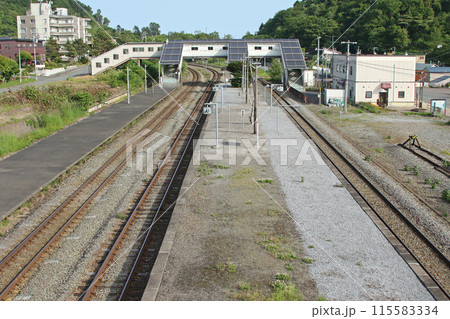 豊浦駅　JR豊浦駅　とようら　Toyoura　H42　室蘭本線 115583334