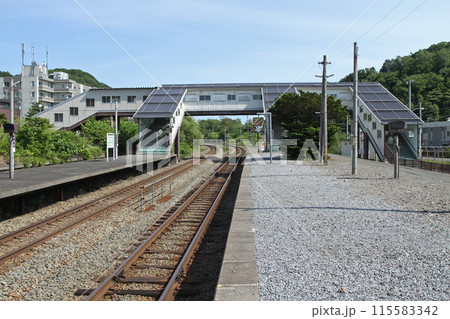 豊浦駅　JR豊浦駅　とようら　Toyoura　H42　室蘭本線 115583342