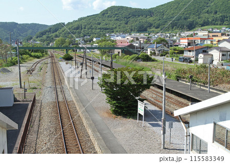 豊浦駅　JR豊浦駅　とようら　Toyoura　H42　室蘭本線 115583349