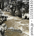 water in the rocks 115583430