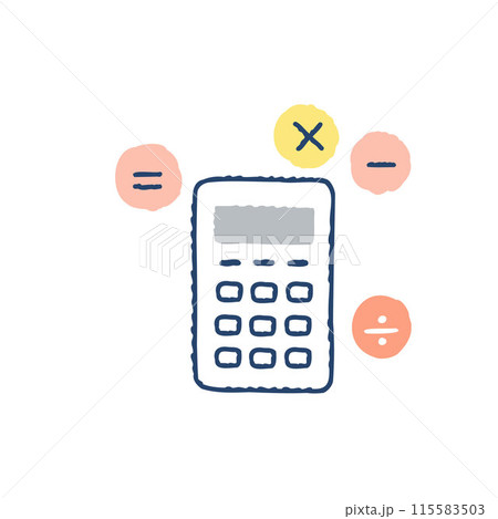 電卓　計算イメージ 115583503