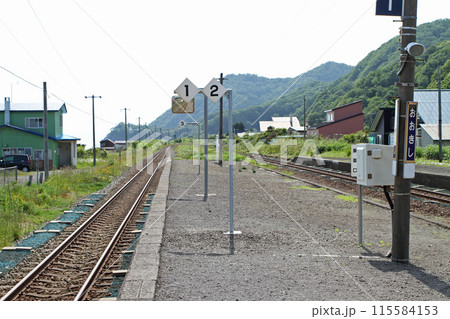 大岸駅 JR大岸駅 おおきし Okishi H43 室蘭本線 大岸駅 JR大岸駅 おおきし Okishi H43 室蘭本線 115584153