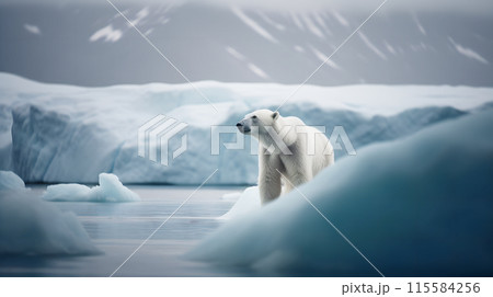 ホッキョクグマ ホッキョクグマ 115584256