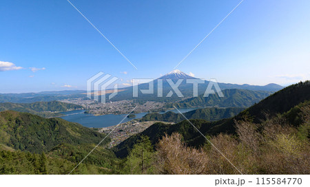 FUJIYAMAツインテラスから見える富士山 115584770