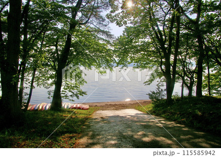 初夏の田沢湖(秋田県・仙北市) 初夏の田沢湖(秋田県・仙北市) 115585942