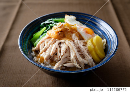 鶏肉飯 115586773