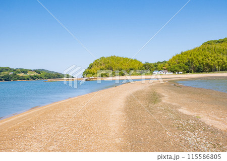 岡山県瀬戸内市牛窓にある黒島ヴィーナスロード 115586805