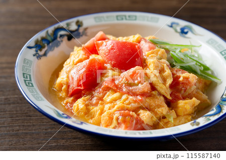 トマトと卵の中華炒め 115587140