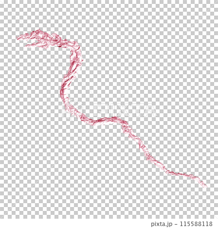 年賀状 巳年 シンプル 令和7年 2025  イラスト 赤色 へび Snake  年賀状 巳年 シンプル 令和7年 2025  イラスト 赤色 へび Snake  115588118