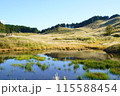 池塘に映る山 115588454