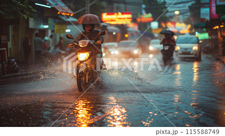 スコール 115588749