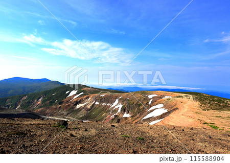 蔵王 お釜 馬の背 蔵王 お釜 馬の背 115588904