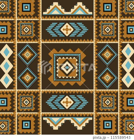 Explore the rich blend of African ethnic fabric patterns with elements of Jordanian art, highlighted by warm brown tones and a sophisticated geometric ethnic style. Perfectly crafted ethnic texted Explore the rich blend of African ethnic fabric patterns with elements of Jordanian art, highlighted by warm brown tones and a sophisticated geometric ethnic style. Perfectly crafted ethnic texted 115589543