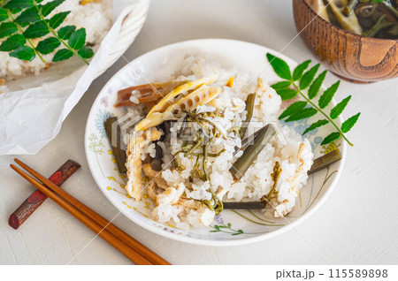 山菜おこわ 山菜おこわ 115589898