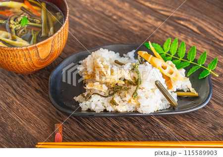 山菜おこわ 115589903