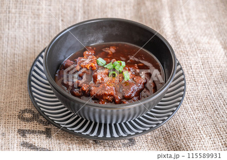 名古屋名物 牛すじのどて煮 名古屋名物 牛すじのどて煮 115589931