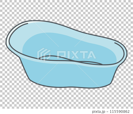 ベビーバスのイラスト ベビーバスのイラスト 115590862