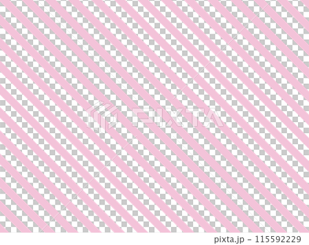ストライプ・ボーダーの背景　バナー　ピンク　赤　パターン素材 115592229