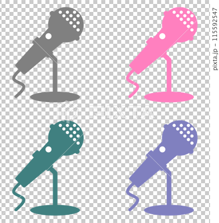 A microphone for audio equipment used to record and record sound 115592547