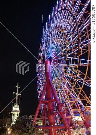 神戸ハーバーランドの夜景 神戸ハーバーランドの夜景 115593707