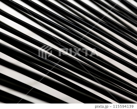 Closeup of black wires shapes and patterns materials Closeup of black wires shapes and patterns materials 115594139