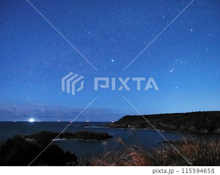 爪木崎公園の南の夜空 115594658