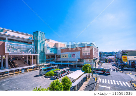 日本の横浜都市景観 たまプラーザ駅などを望む=令和6年6月11日 日本の横浜都市景観 たまプラーザ駅などを望む=令和6年6月11日 115595039