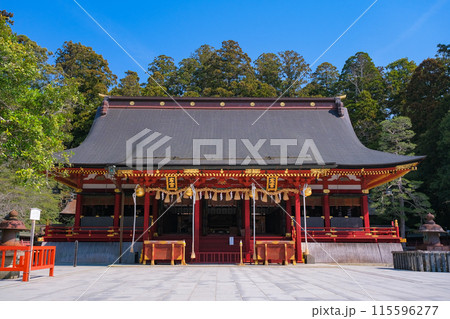 宮城県塩竈市 鹽竈神社 左右宮拝殿 宮城県塩竈市 鹽竈神社 左右宮拝殿 115596277