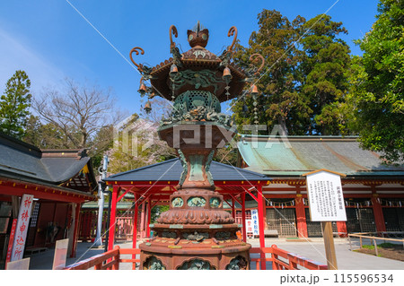 宮城県塩竈市 鹽竈神社 文化燈籠 115596534