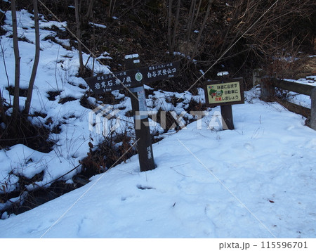 【山の標識】埼玉県・棒ノ折山・道案内（2015年） 115596701