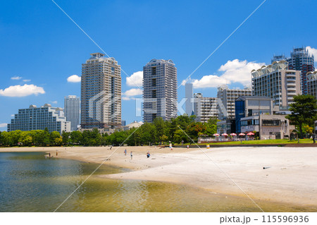東京都 お台場海浜公園 おだいばビーチ 東京都 お台場海浜公園 おだいばビーチ 115596936