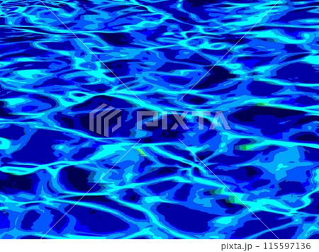 water in the pool 115597136
