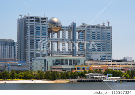 東京都 お台場、フジテレビ本社ビル 東京都 お台場、フジテレビ本社ビル 115597324