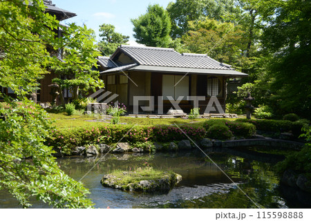 旧三井家下鴨別邸　庭園と茶室　京都市左京区 115598888