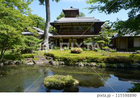 旧三井家下鴨別邸 庭園と主屋 京都市左京区 旧三井家下鴨別邸 庭園と主屋 京都市左京区 115598890
