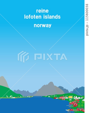 レーヌ reine ロフォーテン諸島 lofoten islands ノルウェー norway レーヌ reine ロフォーテン諸島 lofoten islands ノルウェー norway 115600038