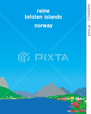 レーヌ　reine　ロフォーテン諸島　lofoten islands　ノルウェー　norway 115600040