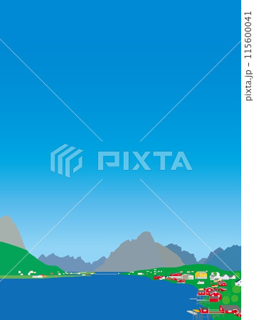 レーヌ　reine　ロフォーテン諸島　lofoten islands　ノルウェー　norway 115600041