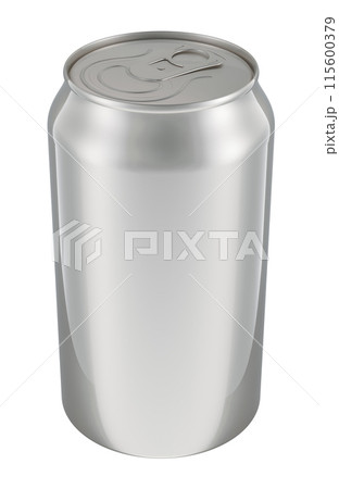 Metal drink can, Aluminum Beverage Can. 3D rendering Metal drink can, Aluminum Beverage Can. 3D rendering 115600379