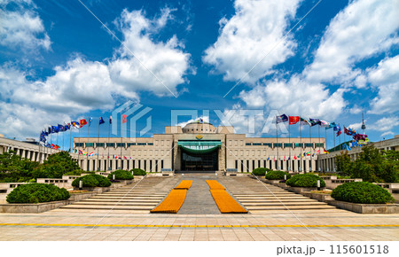 War Memorial of Korea, military museum dedicated to Korean War in Seoul, South Korea 115601518